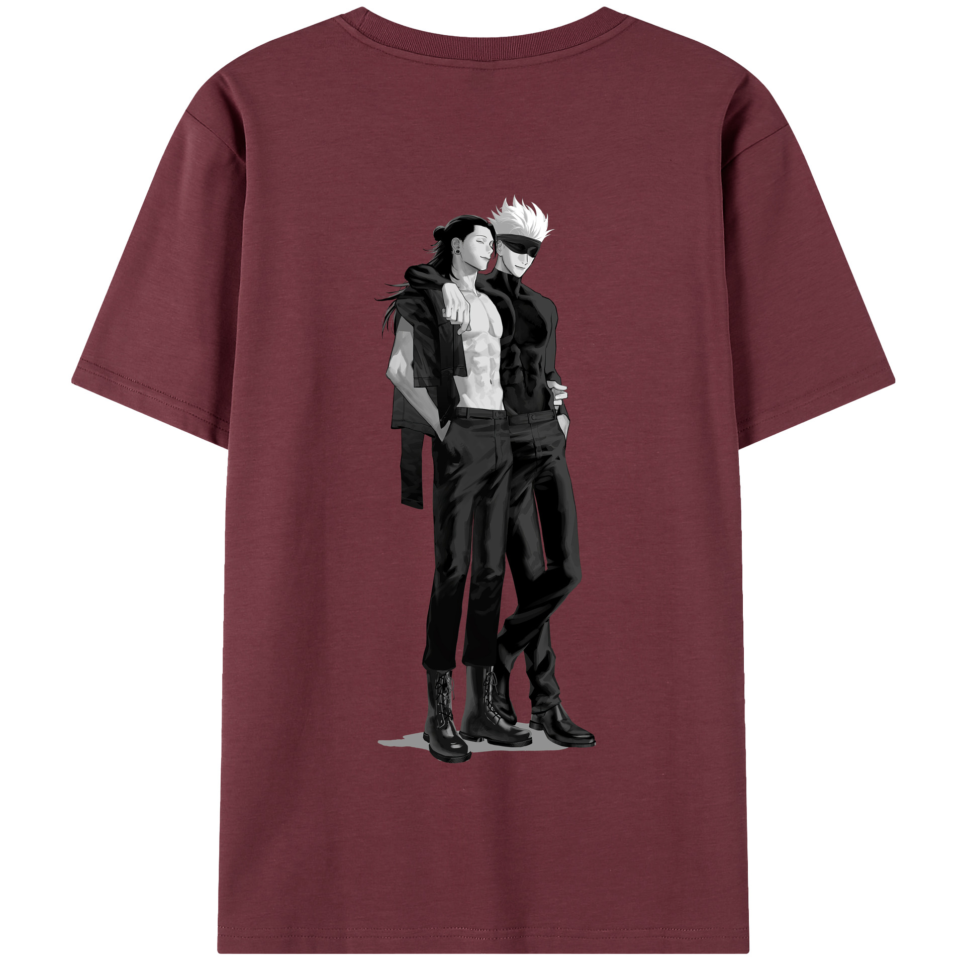 （画像用） 呪術廻戦 Jujutsu Kaisen 綿100％半袖Tシャツ（背面プリント）